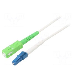 Fiber patch cord | OS2 | LC/UPC,SC/APC | 25m | Optical fiber: 9/125um