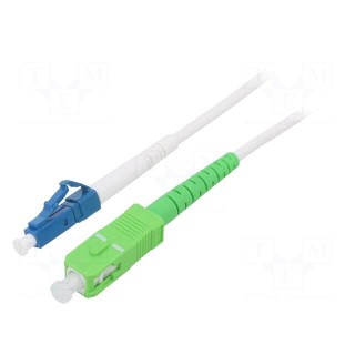 Fiber patch cord | OS2 | LC/UPC,SC/APC | 30m | Optical fiber: 9/125um