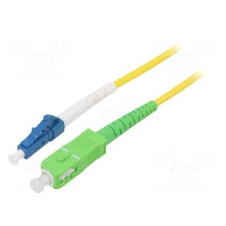 Fiber patch cord | OS2 | LC/UPC,SC/APC | 30m | Optical fiber: 9/125um