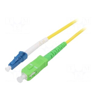 Fiber patch cord | OS2 | LC/UPC,SC/APC | 3m | Optical fiber: 9/125um