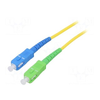 Fiber patch cord | OS2 | SC/APC,SC/UPC | 1m | Optical fiber: 9/125um