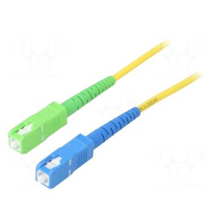 Fiber patch cord | OS2 | SC/APC,SC/UPC | 30m | Optical fiber: 9/125um