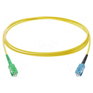 Fiber patch cord | SC/APC,SC/UPC | 2m | Optical fiber: 9/125um