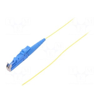 Optic fiber pigtail | E2/UPC | 1m | Optical fiber: 900um | yellow