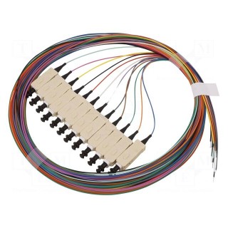 Optic fiber pigtail | OM1 | SC/UPC | 2m | LSZH | Connector colour: blue