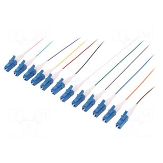 Optic fiber pigtail | OS2 | LC/UPC | 2m | Optical fiber: 9/125um | LSZH