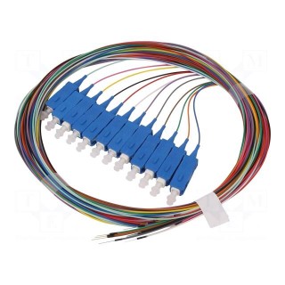 Optic fiber pigtail | OS2 | SC/UPC | 2m | LSZH | Optical fiber: 9/125um