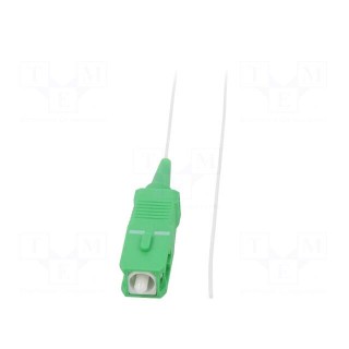 Optic fiber pigtail | SC/APC | 1m | LSZH | Optical fiber: 9/125um
