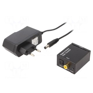 Digital-to-analog converter | converter,power supply | black