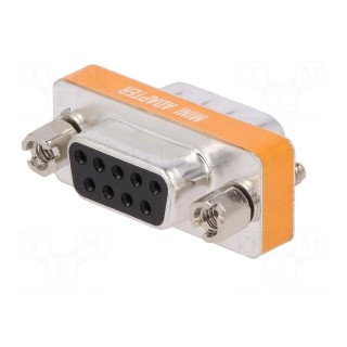 Adapter | D-Sub 9pin socket,D-Sub 9pin plug