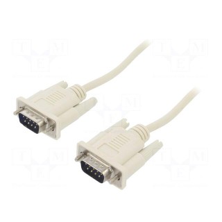 Cable | D-Sub 9pin plug,both sides | 2m | white