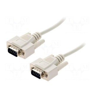 Cable | D-Sub 9pin plug,both sides | Len: 10m | connection 1: 1