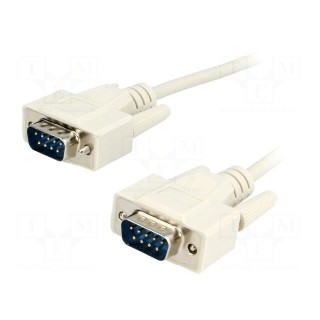 Cable | D-Sub 9pin plug,both sides | Len: 3m | connection 1: 1