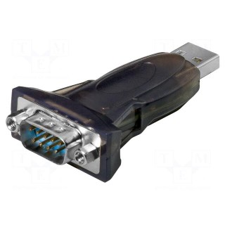 USB to RS232 converter | D-Sub 9pin male,USB A plug | USB 2.0