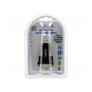 USB to RS232 converter | D-Sub 9pin plug,USB A plug | USB 2.0