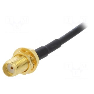 Cable | 100mm | Fakra female,SMA female | angled,straight