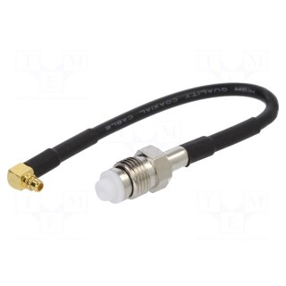 Antenna adapter | MMCX-B plug,FME-A socket | straight,angled