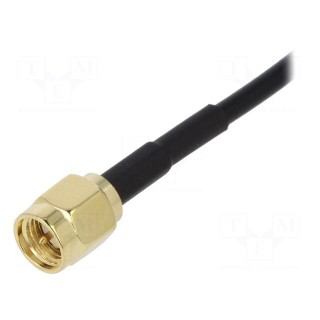 Antenna adapter | Fakra socket,SMA-A plug | straight | 100mm