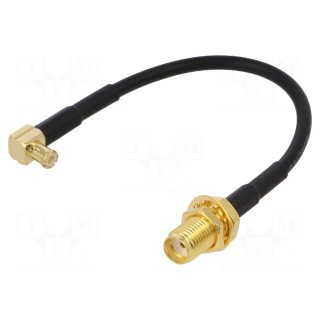 Antenna adapter | MCX-B plug,SMA-B socket | straight,angled