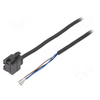 Connection lead | 1m | 0.2mm2 | fiber-optic | Leads: lead x3