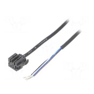 Connection lead | 1m | 0.2mm2 | fiber-optic | Leads: lead x4