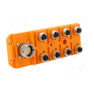 Distribution box | M12 | PIN: 5 | socket | 4A | -15÷80°C | IP67 | 60VDC