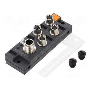 Distribution box | M8 | PIN: 3 | socket | 1.5A | with LED indicators