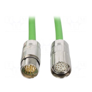 Harnessed cable | 5m | Outside insul.material: PUR | Kind: signal