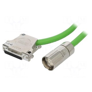 Accessories: harnessed cable | Standard: Siemens | chainflex | 5m