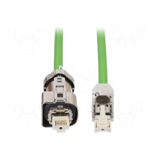 Harnessed cable | 10m | Outside insul.material: PUR | Kind: signal