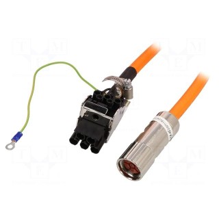 Harnessed cable | 5m | Outside insul.material: PUR | Kind: servo