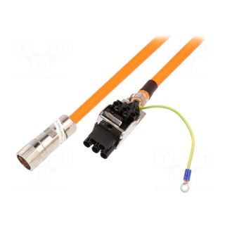 Harnessed cable | 5m | Outside insul.material: PUR | Kind: servo