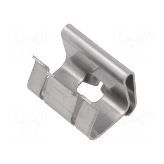 Cover clamp | A2 stainless steel | Application: for cable tray