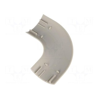 L-connector-cover | Colour: grey | Mat: ABS | UL94HB