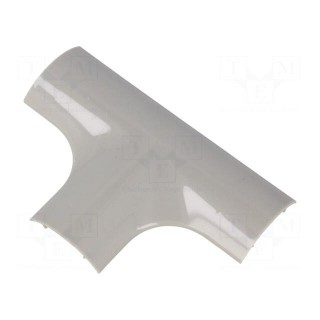 T-connector-cover | grey | ABS | UL94HB | RD-30