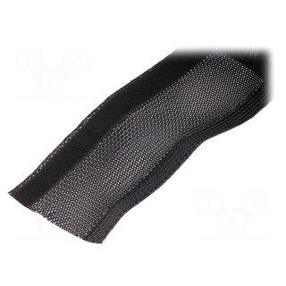 Braid | black | L: 1.8m | Features: multi use | ØBundle : 32mm