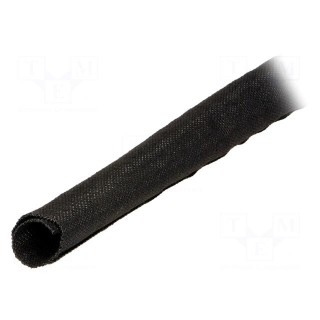 Braid | ØBraid : 70mm | polyamide | black | -60÷125°C | UL94V-2
