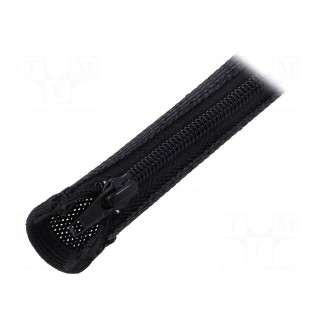 Braid | polyester | black | -50÷150°C | L: 1m | Features: multi use
