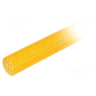 Polyester braid | ØBraid : 31.8mm | polyester | orange | -70÷125°C