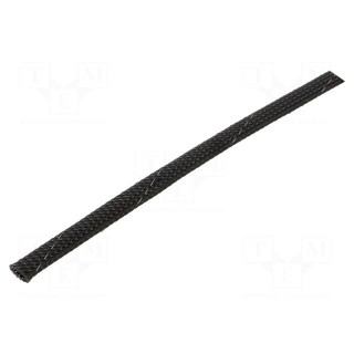 Polyester braid | ØBraid : 7÷13nom.8mm | polyester | black
