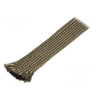 Insulating tube | basalt fiber | khaki | -260÷560°C | Øint: 20mm | TBA