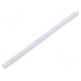 Insulating tube | fiberglass | -10÷200°C | Øint: 4mm | 4kV/mm | reel