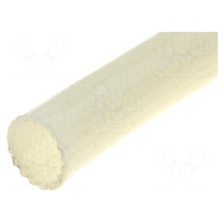 Insulating tube | fiberglass | -25÷155°C | Øint: 5mm | 5kV/mm | reel