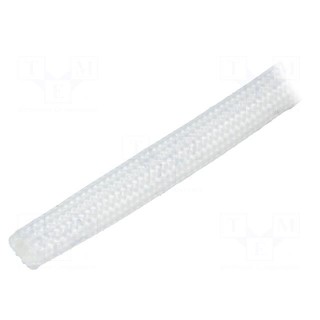Insulating tube | fiberglass | -40÷180°C | Øint: 2.5mm | 4.3kV/mm