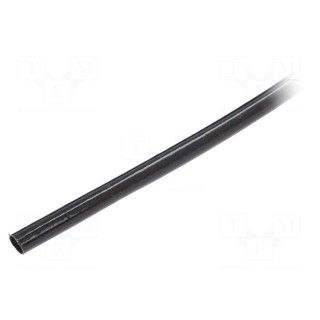 Insulating tube | fiberglass | black | -20÷155°C | Øint: 8mm