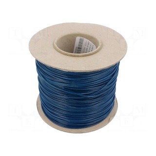 Insulating tube | fiberglass | blue | -20÷155°C | Øint: 1mm