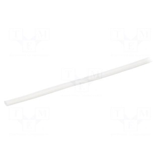 Insulating tube | fiberglass | natural | max.180°C | Øint: 2mm