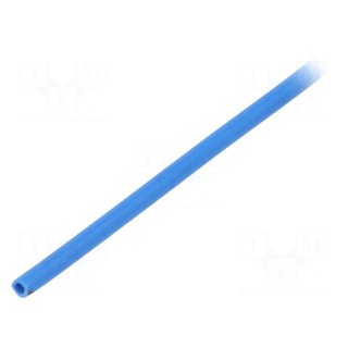 Insulating tube | PVC | blue | -45÷125°C | Øint: 1mm | L: 200m