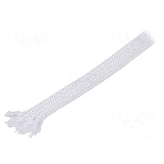 Insulating tube | Mat: silica fibre | white | max.1050°C | Øint: 3mm