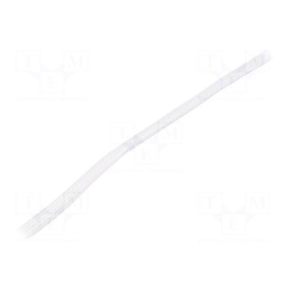 Insulating tube | silica fiber | white | max.1050°C | Øint: 3mm | SI
